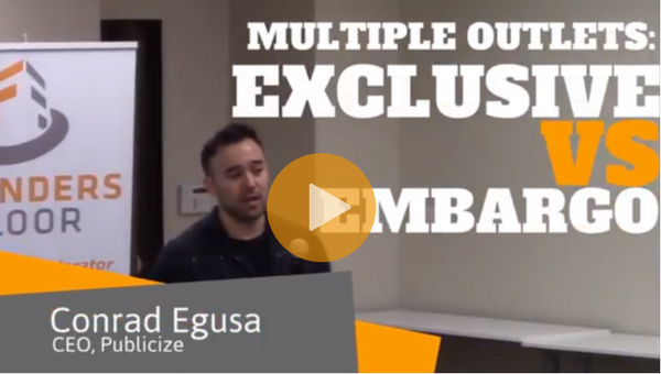 Video: Mutiple Outlets: Exclusive vs Embargo