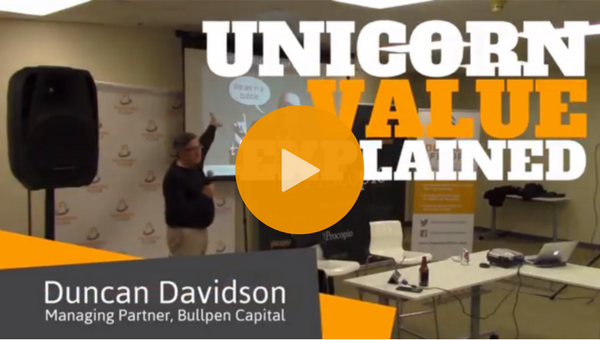 Video: Startup Unicorn Valuations Explained By Duncan Davidson