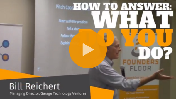 Video: How To Answer the Question: What Does Your Startup Do?