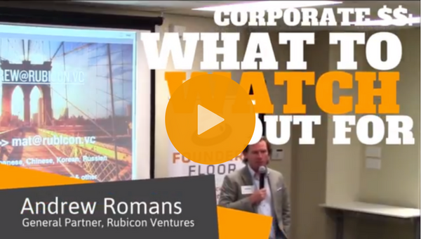 Video: Corporate Funding – Andrew Romans Explains What to Watch Out For