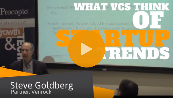 Video: VC, Steve Goldberg, Talks Startup Trends in 2018