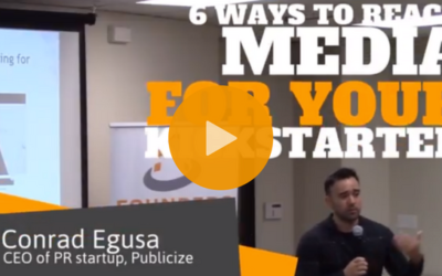 Video: Conrad Egusa on How to Reach Reporters About Your Kickstarter