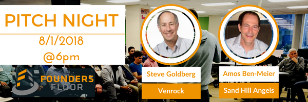 Pitch Night & Investor Panel Discussion With Venrock & Sand Hill Angels