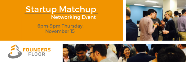 Startup Matchup & Networking Event
