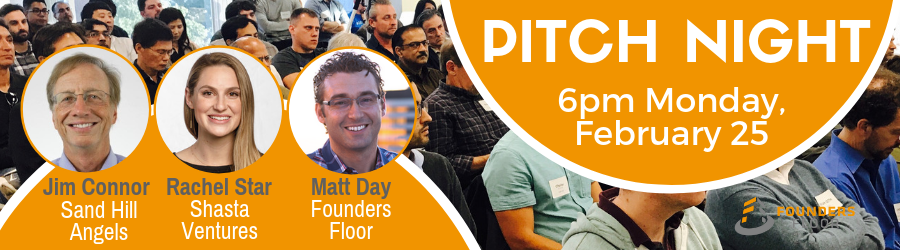 Pitch Night & Investor Panel Discussion With Shasta Ventures ($1b) & Sand Hill Angels
